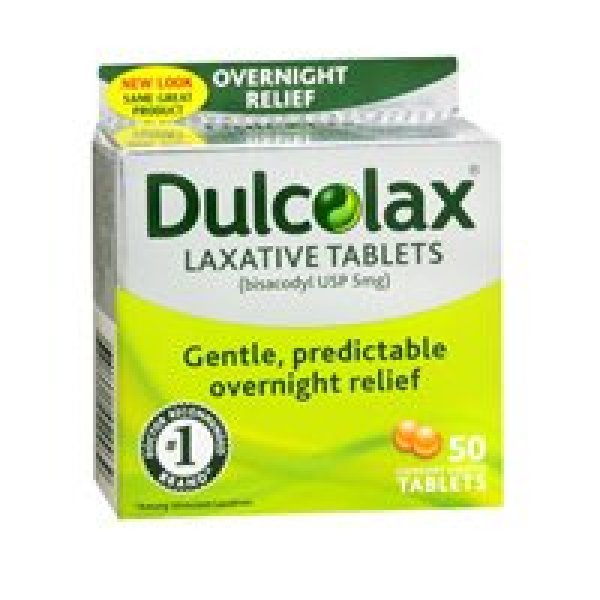 画像1: Dulcolax Laxative Tablets  50 タブレット　便秘用飲み薬  (1)