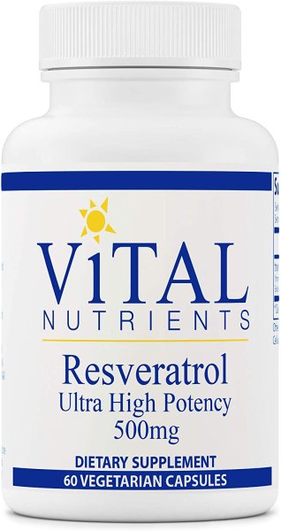 画像1: Vital Nutrients Resveratrolレスベラトール 500mg  (1)