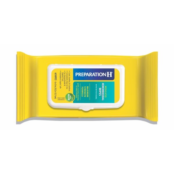 画像1: Preparation H Wipes 48 count (1)