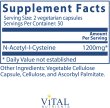 画像2: Vital Nutrients NAC 600mg 100 capsules (2)
