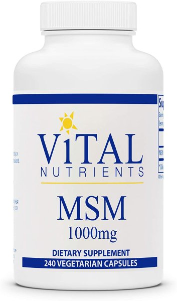 画像1: Vital Nutrients MSM 1000mg 240 Capsules (1)