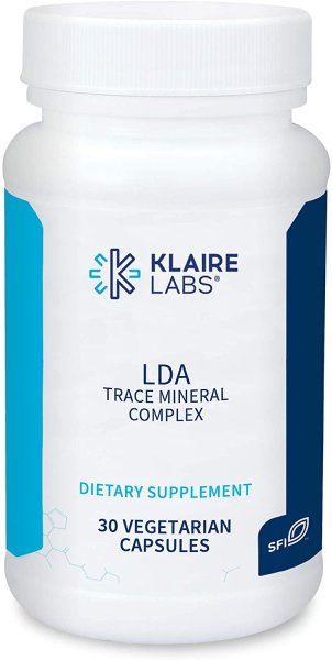 画像1: Klaire Labs  LDA Trace Mineral Complex 30 vegetarian capsules (1)