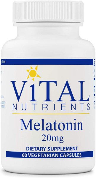 画像1: Vital Nutrients Melatonin 20mg メラトニン　60 capsules (1)