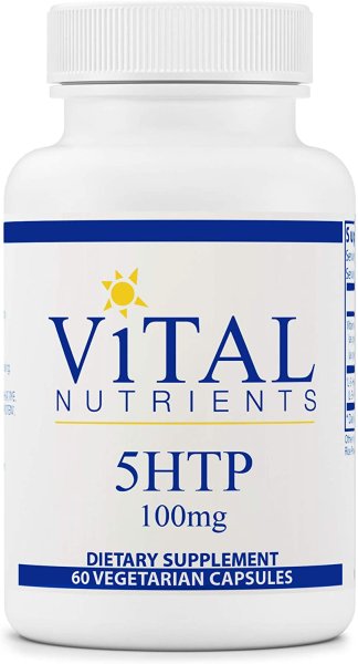 画像1: Vital Nutrients 5-HTP 100mg 60 Vegetarian Capsules (1)