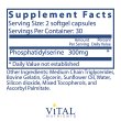 画像2: Vital Nutrients Phosphatidylserine150mg 60 Softgel Capsules (2)