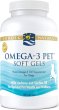 画像1: Nordic Naturals Omega-3 Pet Softgels  Supplement for Dogs 180 Soft Gels (1)