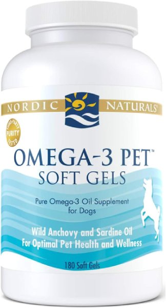 画像1: Nordic Naturals Omega-3 Pet Softgels  Supplement for Dogs 180 Soft Gels (1)