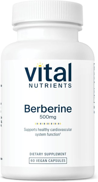 画像1: Vital Nutrients Berberine 500mg  60 Vegetarian Capsules (1)