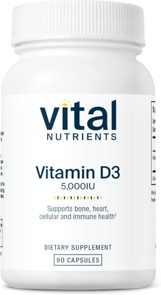 画像1: Vital Nutrients Vitamin D3  5000IU ビタミンD3 (1)
