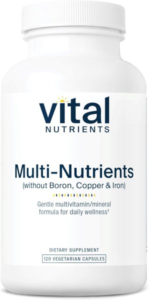 画像1: Vital Nutrients  Multi-Nutrients 5  Ultra Antioxidant Formula (Boron, Copper, and Iron Free) 120 capsules (1)