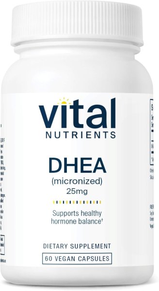 画像1: Vital Nutrients DHEA 25mg 60 capsules (1)