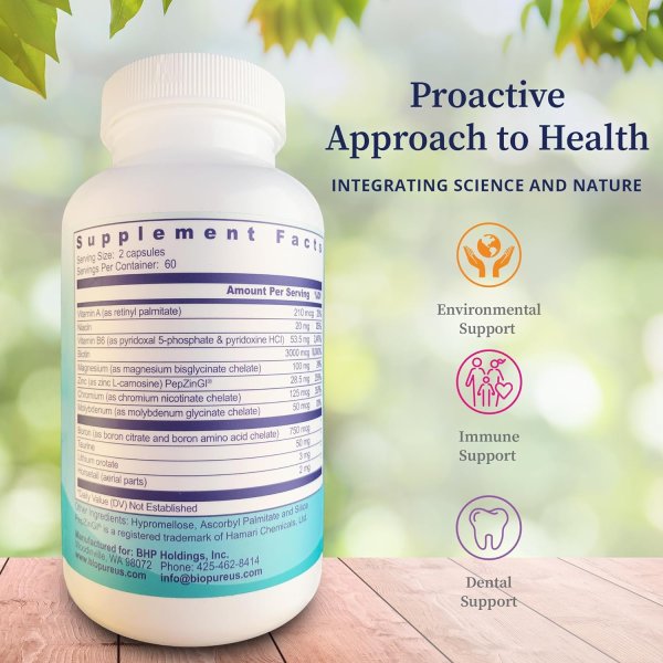 画像2: BioPure Core-S　ビタミンA・B＋ミネラル (2)