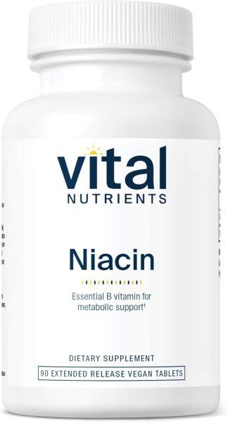 画像1: Vital Nutrients Niacin 500mg  Timed Release 90 Tablets  (1)