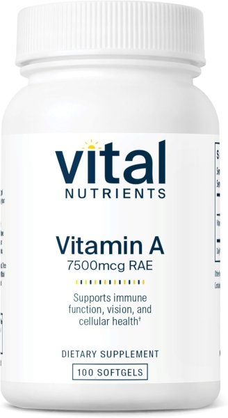 画像1: Vital Nutrients Vitamin A   ビタミンＡ   100 soft gel (1)